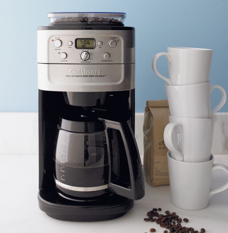 Cuisinart Grind and Brew 12 Cup Coffee Maker Crate and Barrel